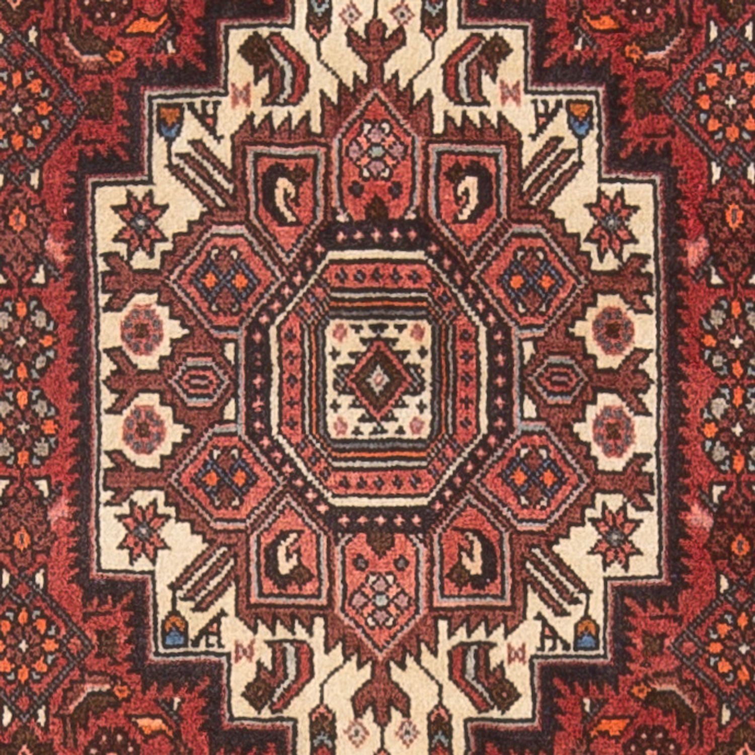 Alfombra persa - Nómada - 120 x 77 cm - crema