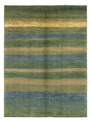 Alfombra Gabbeh - Persa - 208 x 150 cm - verde claro