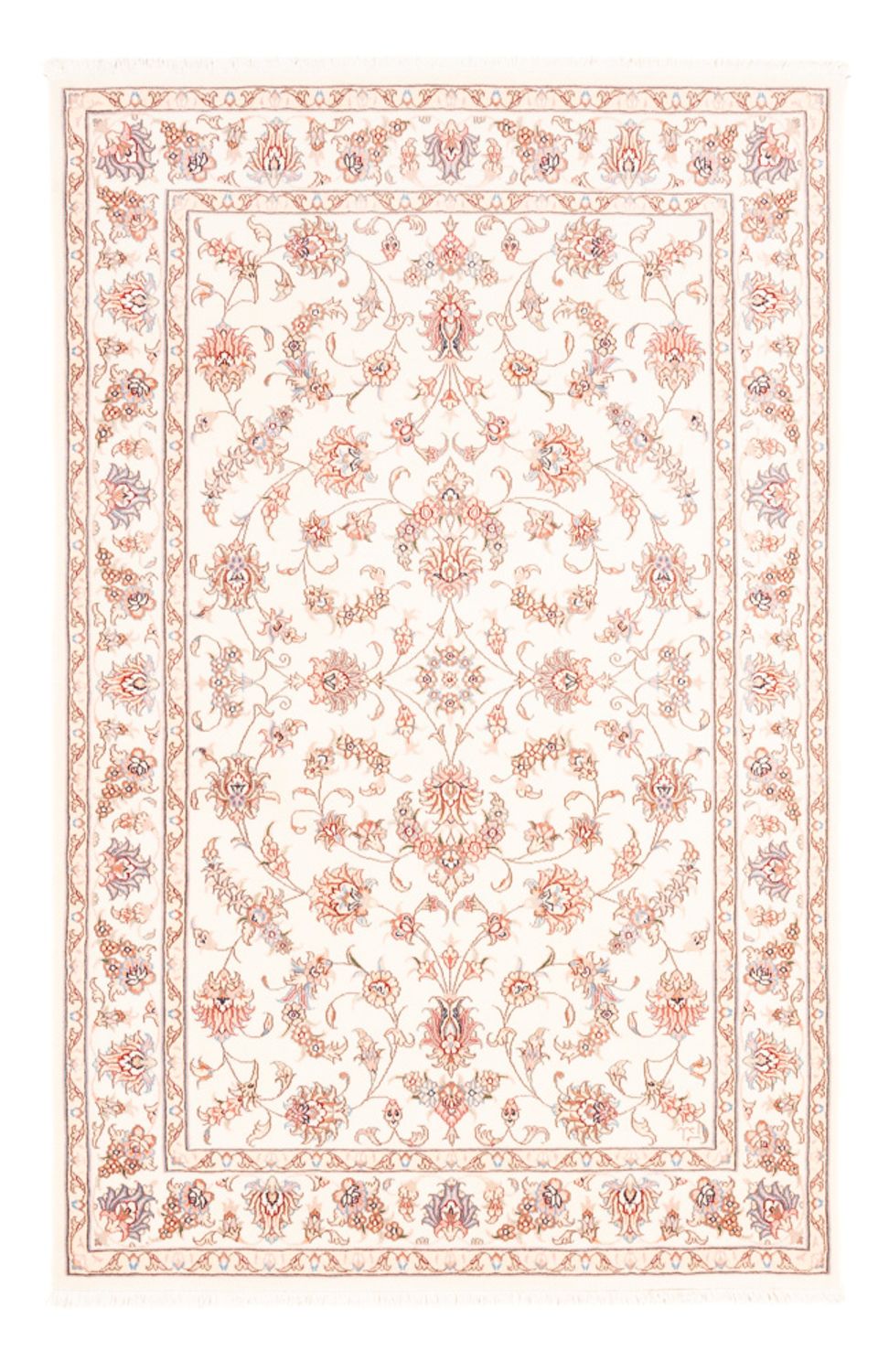 Alfombra persa - Tabriz - 179 x 118 cm - crema