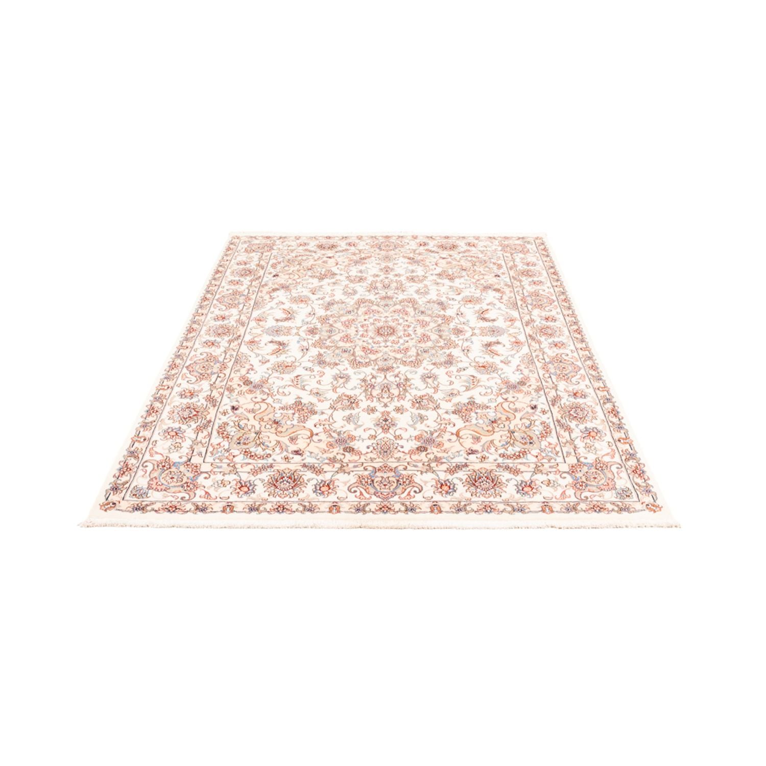 Alfombra persa - Tabriz - 200 x 147 cm - crema