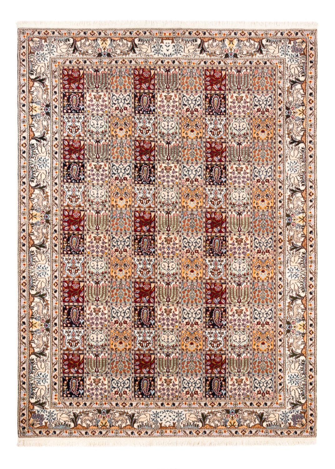 Alfombra persa - Clásica - 242 x 177 cm - multicolor