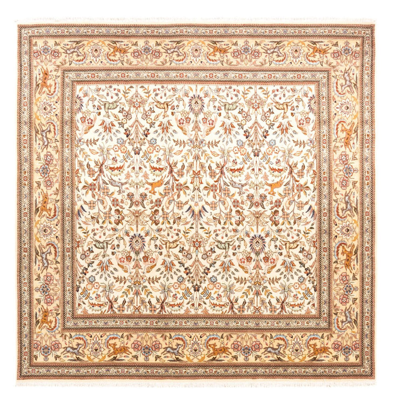 Alfombra persa - Clásica cuadrado  - 205 x 205 cm - crema