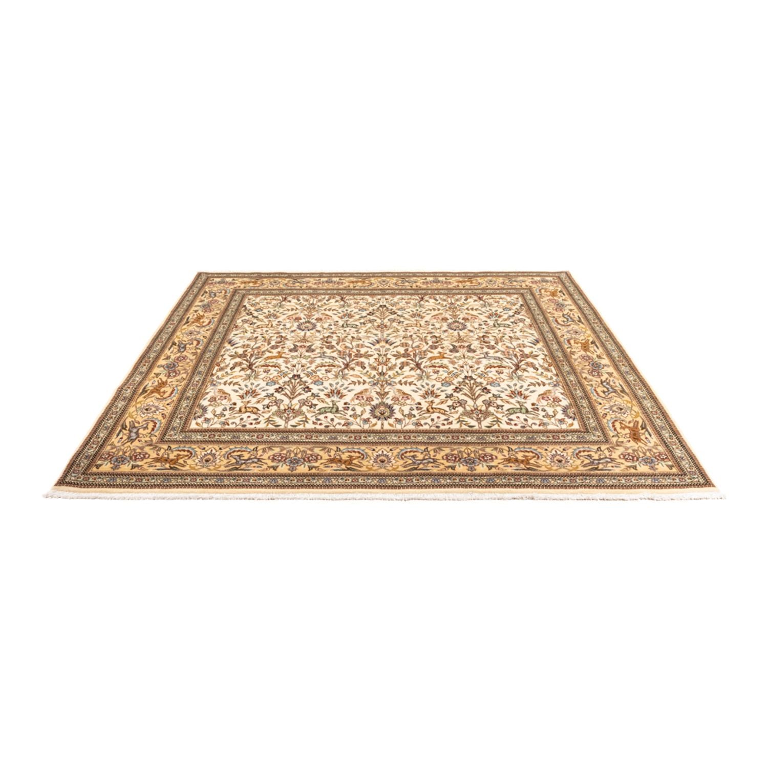 Alfombra persa - Clásica cuadrado  - 205 x 205 cm - crema