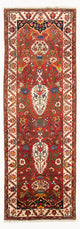 Alfombra de pasillo Alfombra persa - Nómada - 350 x 118 cm - rojo