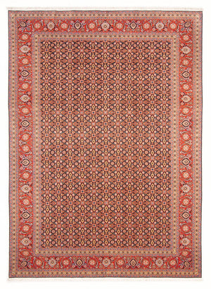 Alfombra Persa - Tabriz - Real - 290 x 200 cm - azul oscuro
