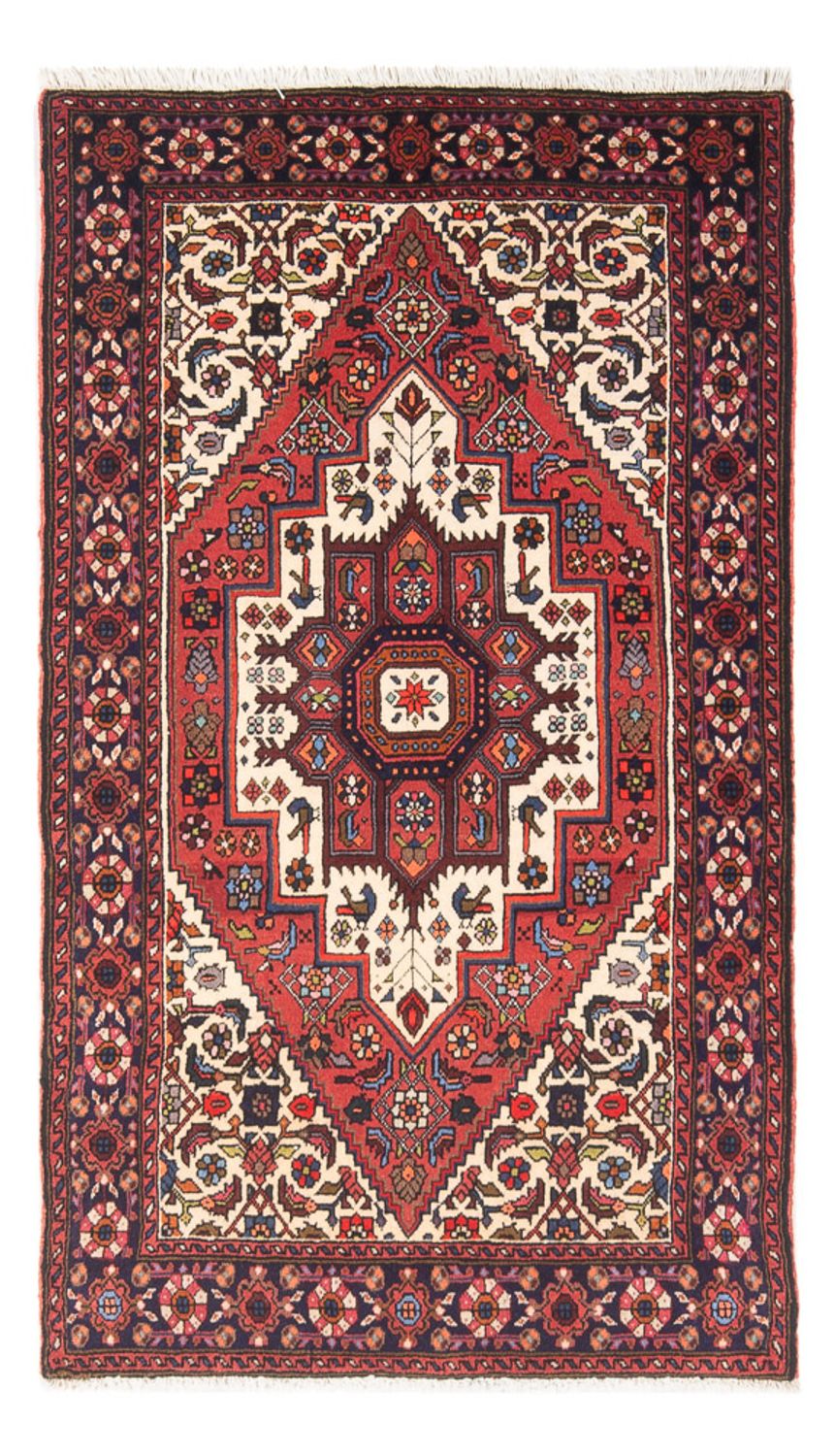 Alfombra persa - Nómada - 120 x 86 cm - crema