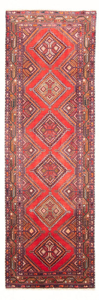 Alfombra de pasillo Alfombra persa - Nómada - 300 x 102 cm - rojo