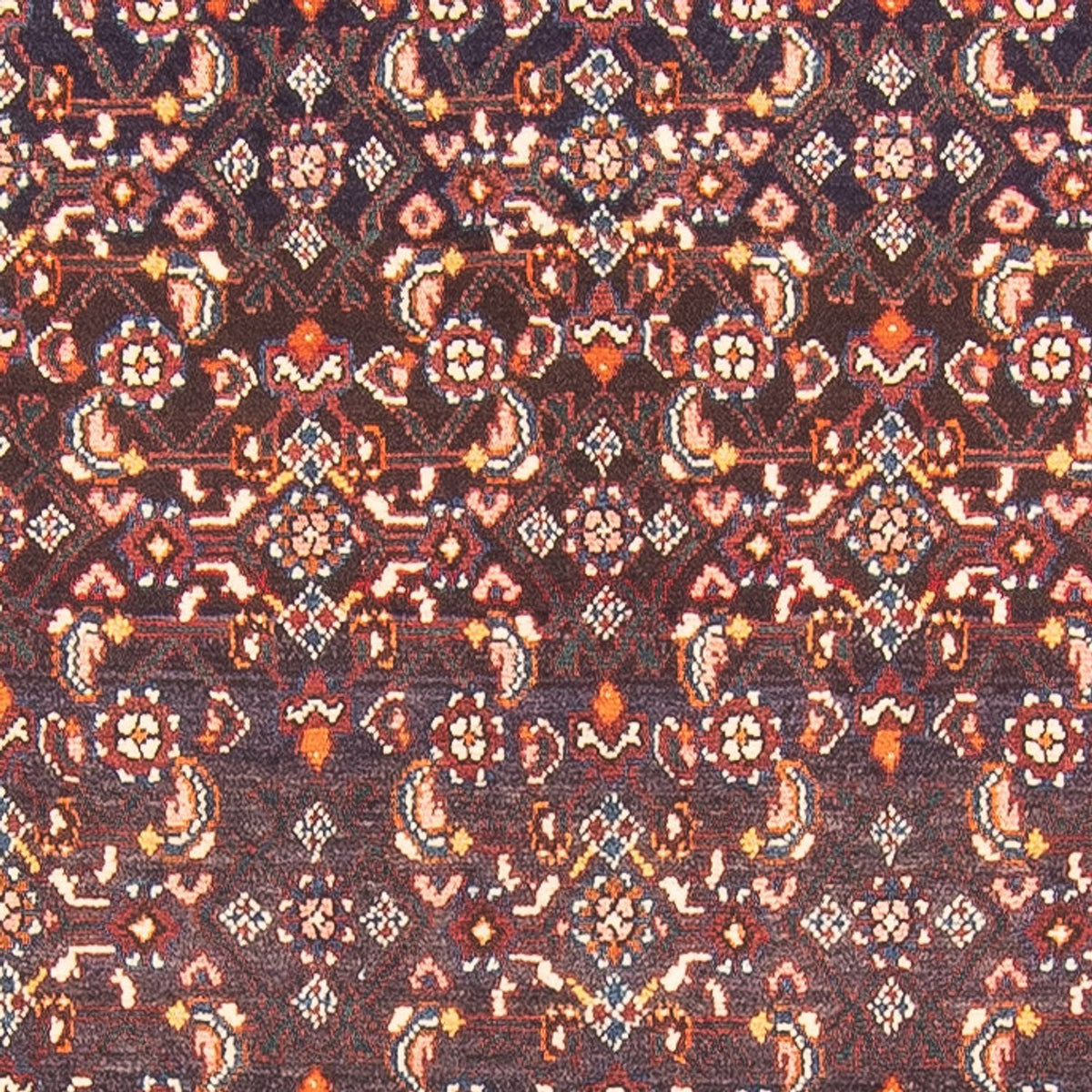 Alfombra de pasillo Alfombra persa - Nómada - 295 x 107 cm - azul oscuro