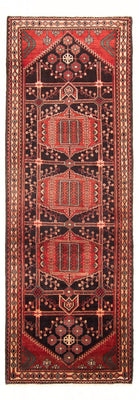 Alfombra de pasillo Alfombra persa - Nómada - 324 x 124 cm - azul oscuro