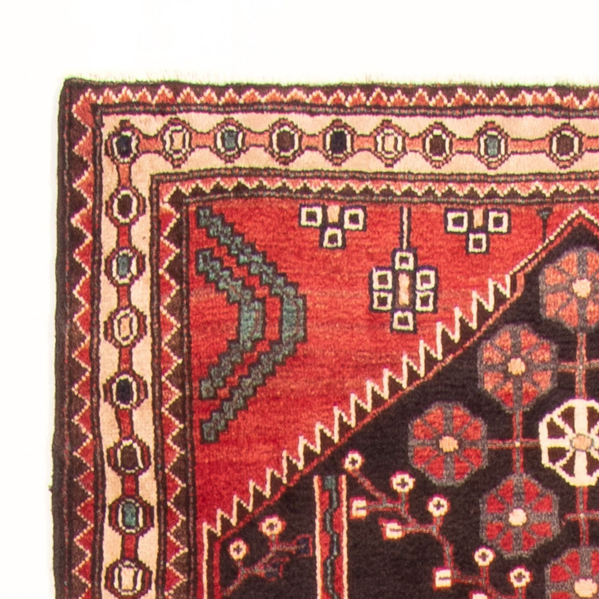 Alfombra de pasillo Alfombra persa - Nómada - 324 x 124 cm - azul oscuro