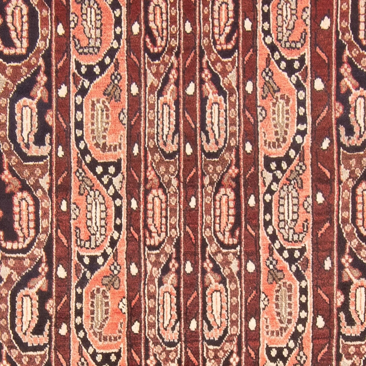 Alfombra de pasillo Alfombra persa - Nómada - 378 x 120 cm - rojo