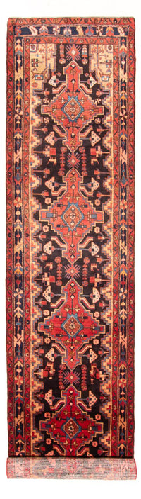 Alfombra de pasillo Alfombra persa - Nómada - 530 x 113 cm - azul oscuro