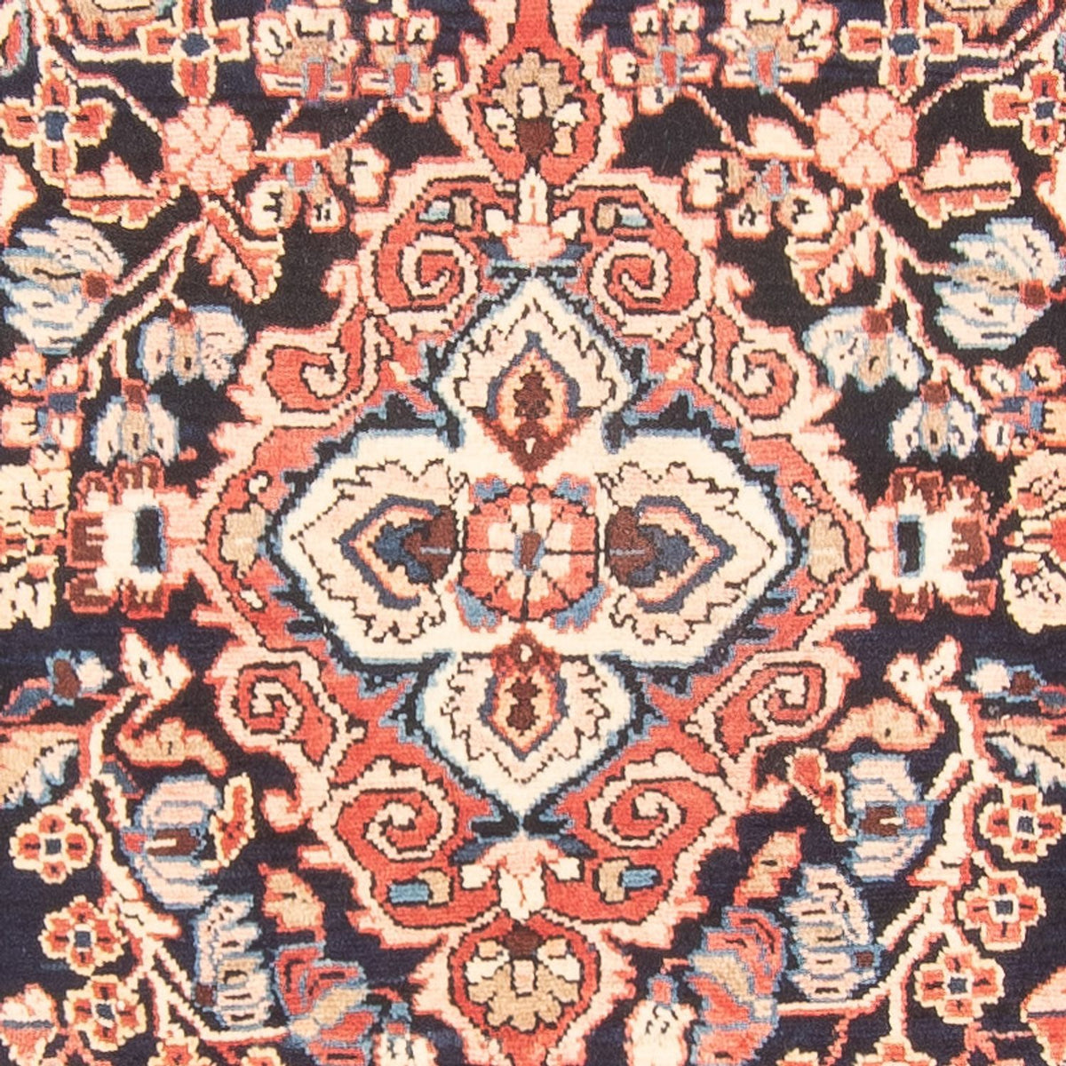 Alfombra de pasillo Alfombra persa - Nómada - 515 x 122 cm - azul oscuro