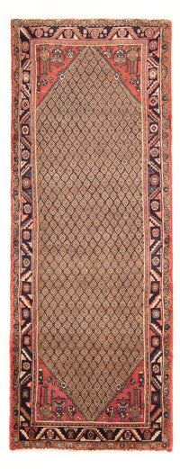 Alfombra de pasillo Alfombra persa - Nómada - 254 x 99 cm - beige