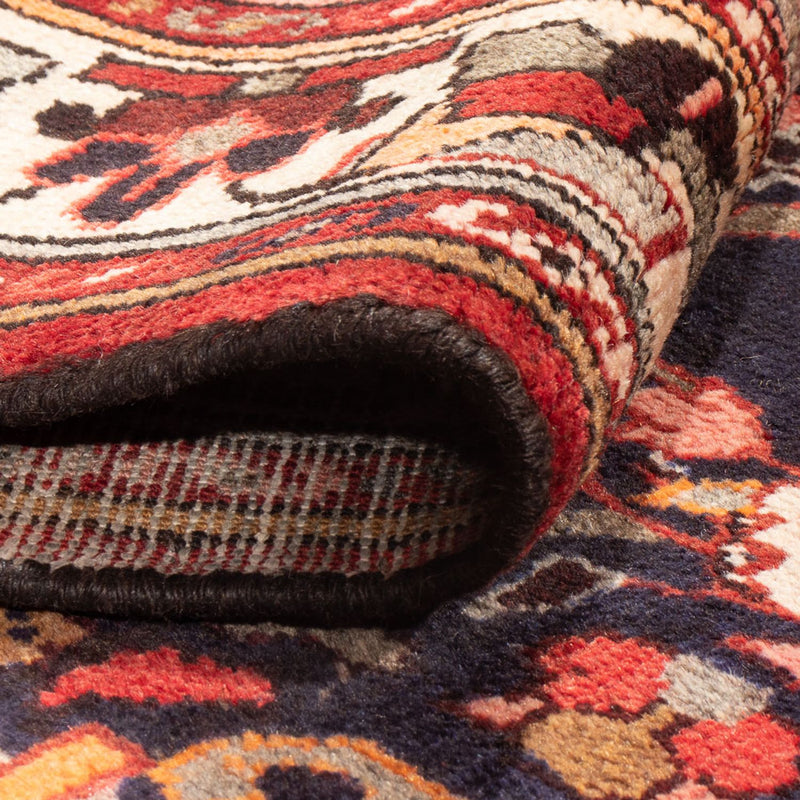 Alfombra de pasillo Alfombra persa - Nómada - 391 x 100 cm - azul oscuro