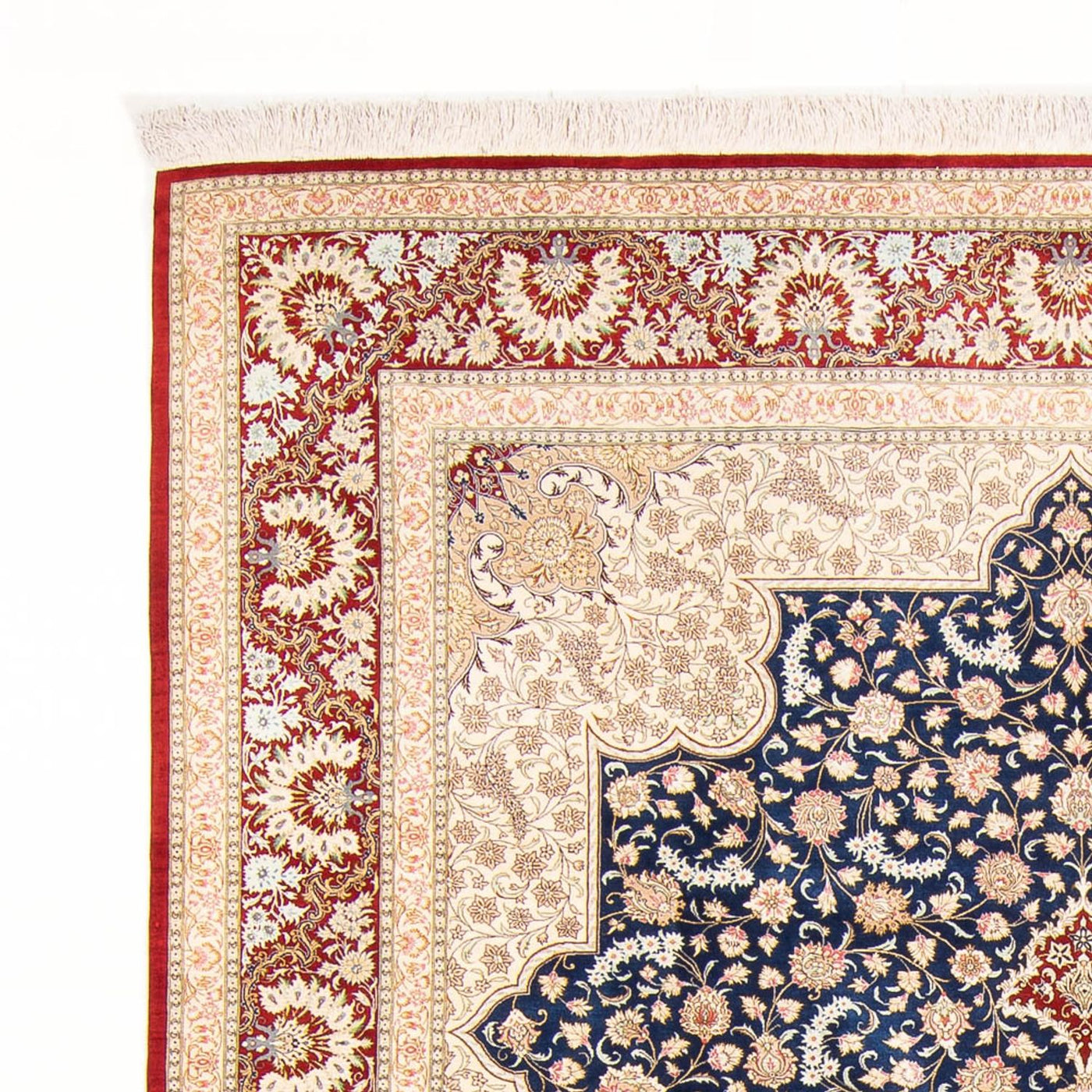 Qom seda Alfombra 287x196cm - Alfombra persa