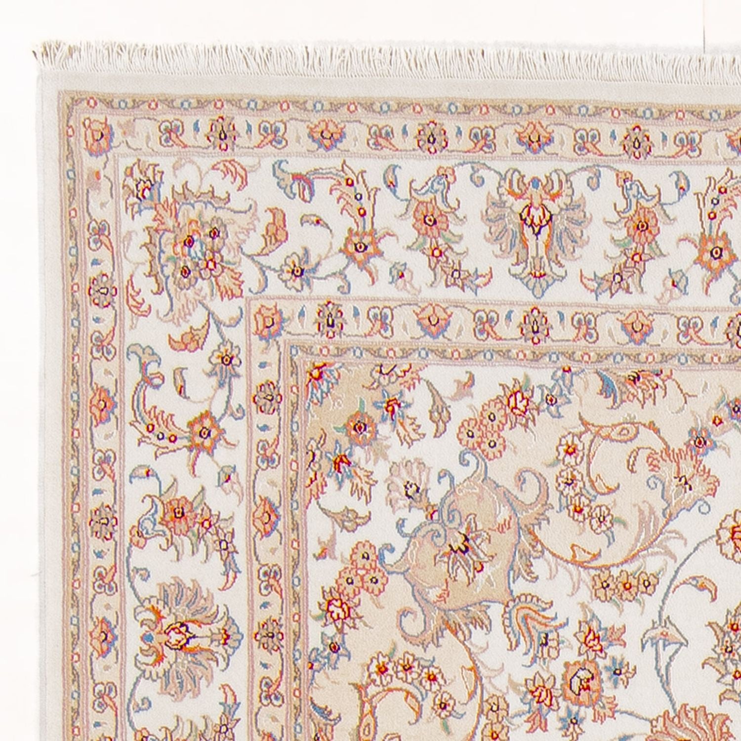 Alfombra Persa - Tabriz - Real - 240 x 169 cm - crema