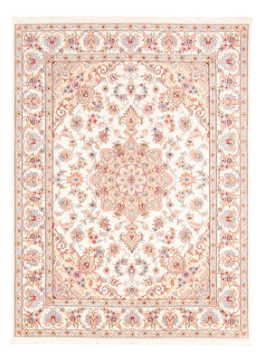 Alfombra persa - Tabriz - 198 x 149 cm - crema