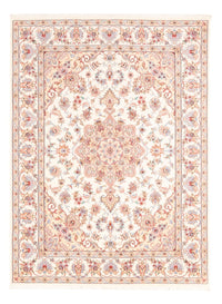 Alfombra persa - Tabriz - 198 x 149 cm - crema
