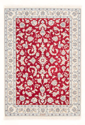 Alfombra Persa - Nain - Real - 158 x 105 cm - rojo