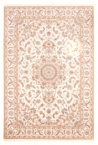 Alfombra Persa - Tabriz - Real - 298 x 201 cm - crema