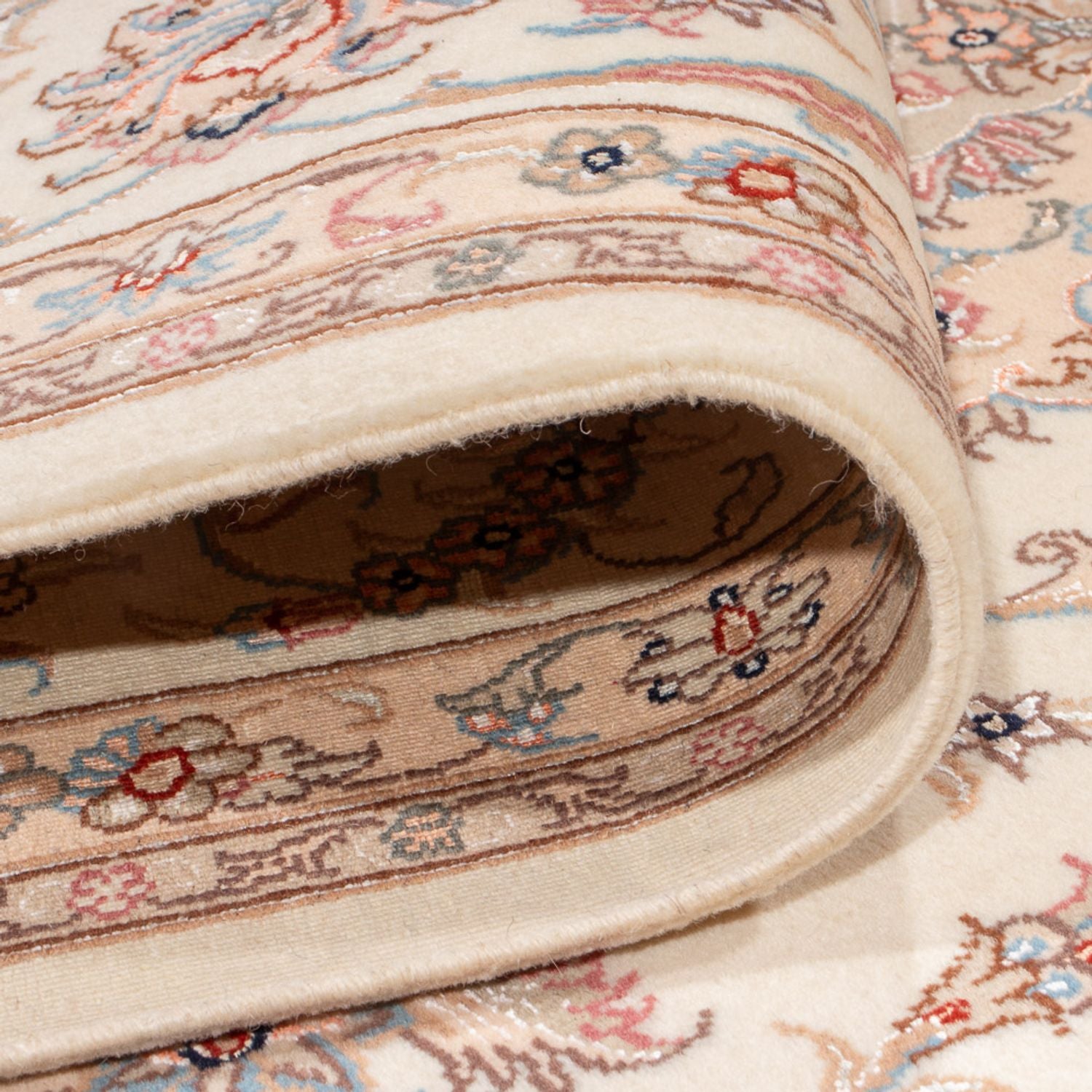 Alfombra Persa - Tabriz - Real - 298 x 201 cm - crema