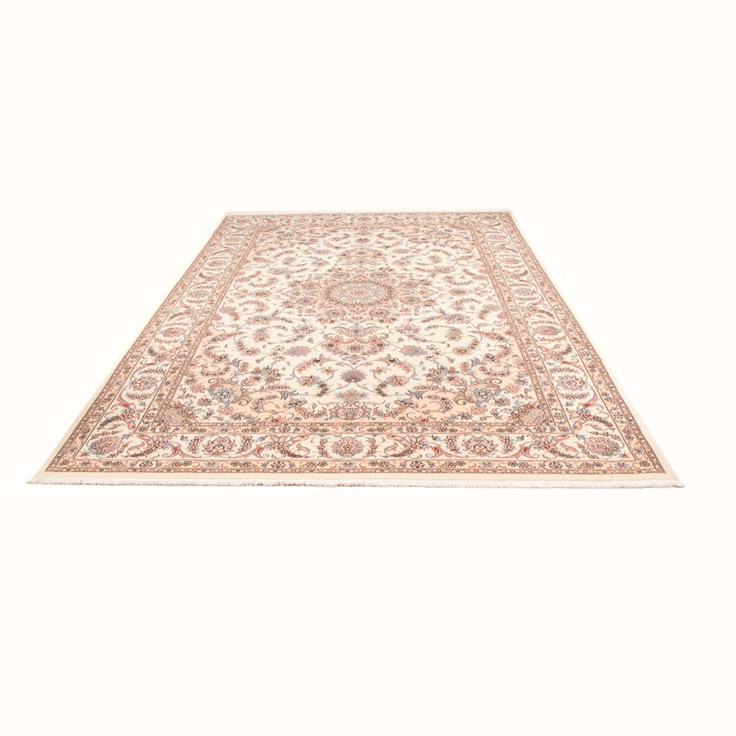 Alfombra Persa - Tabriz - Real - 298 x 201 cm - crema