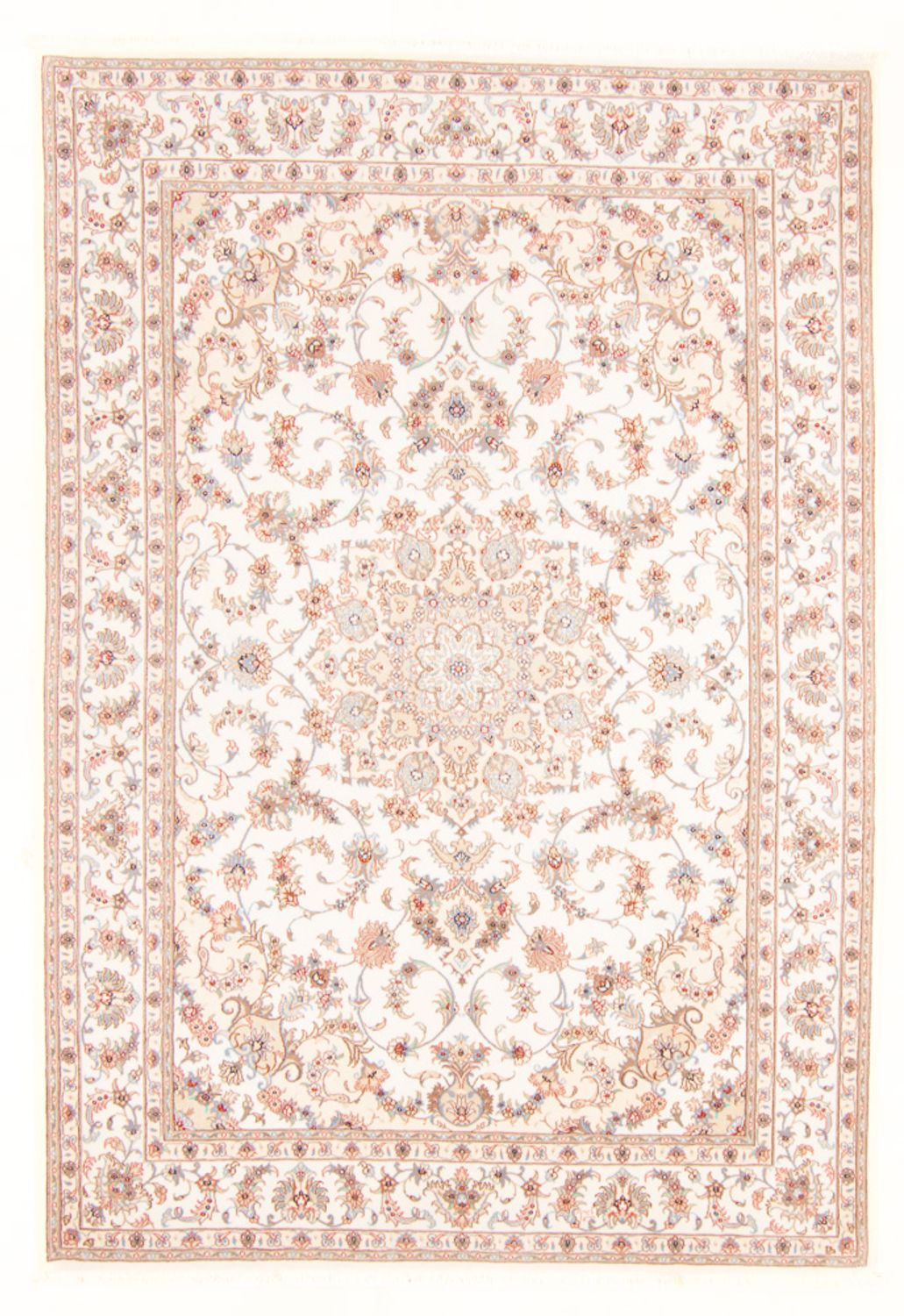 Alfombra Persa - Tabriz - Real - 236 x 169 cm - crema