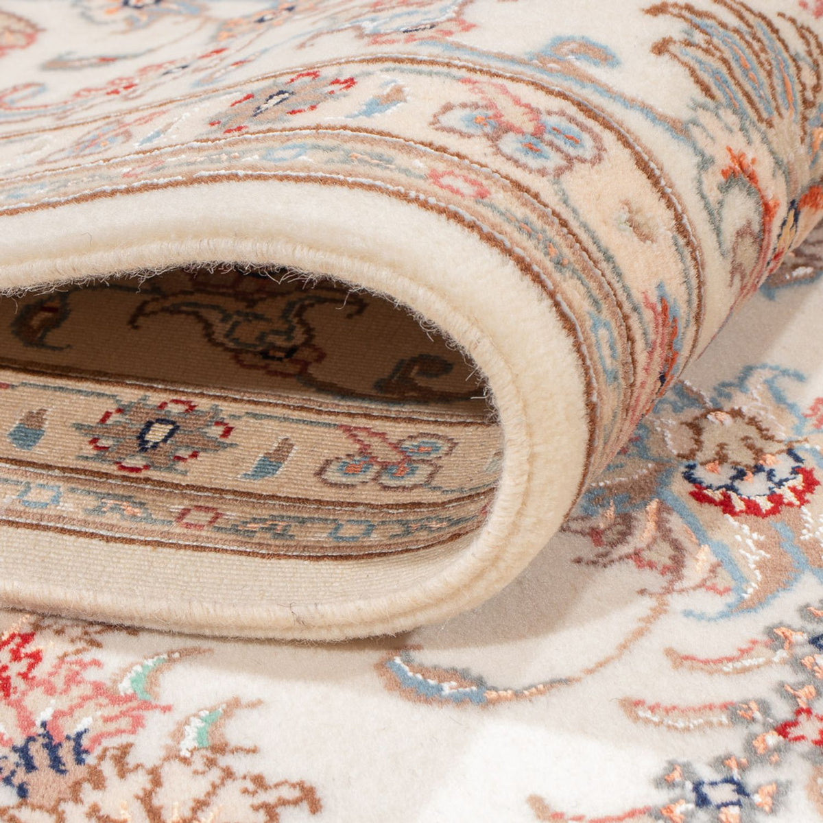 Alfombra Persa - Tabriz - Real - 236 x 169 cm - crema