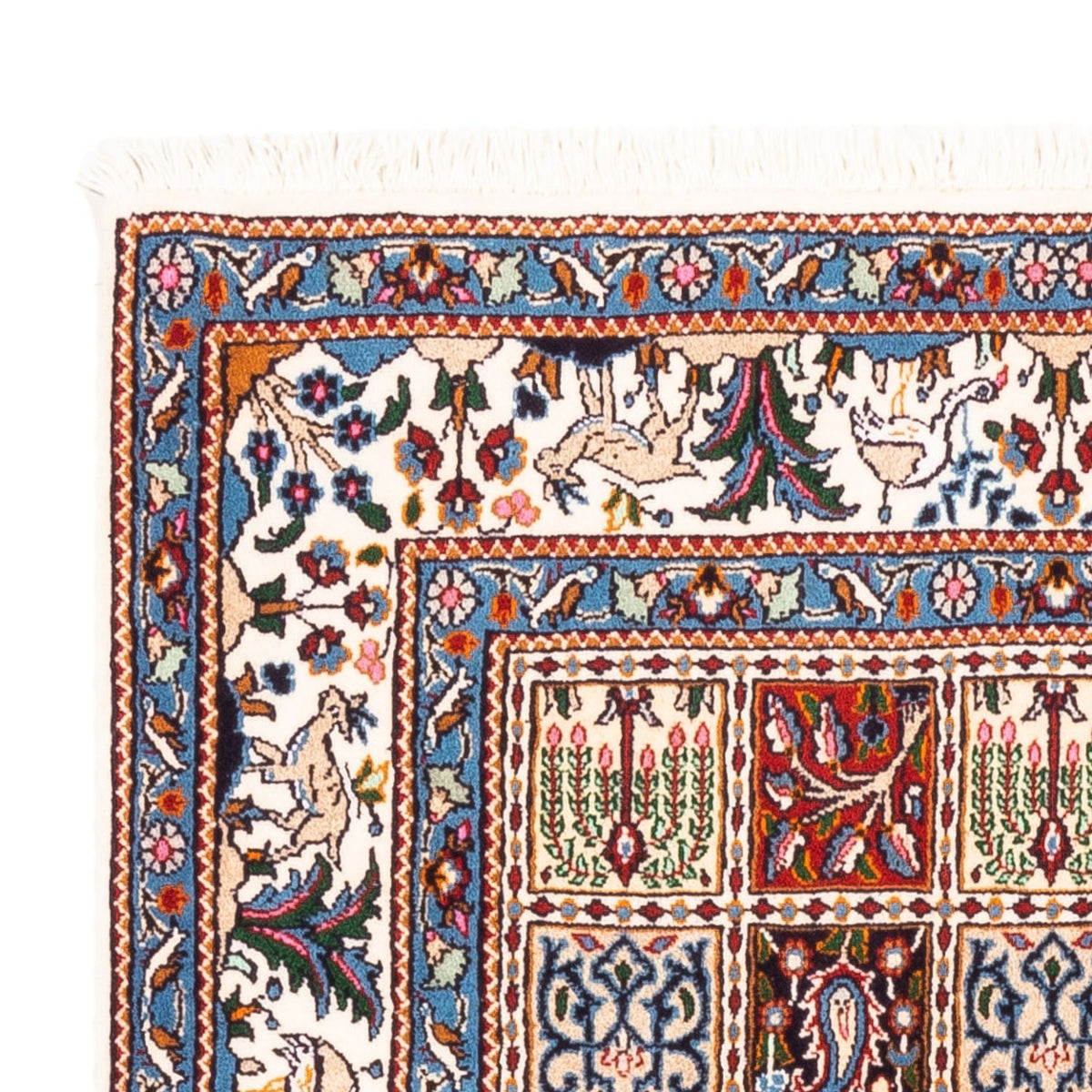 Alfombra persa - Clásica - 144 x 100 cm - multicolor