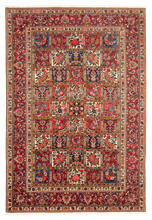 Alfombra persa - Nómada - 312 x 210 cm - rojo oscuro