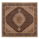 Alfombra Persa - Tabriz - Real cuadrado  - 203 x 198 cm - beige oscuro