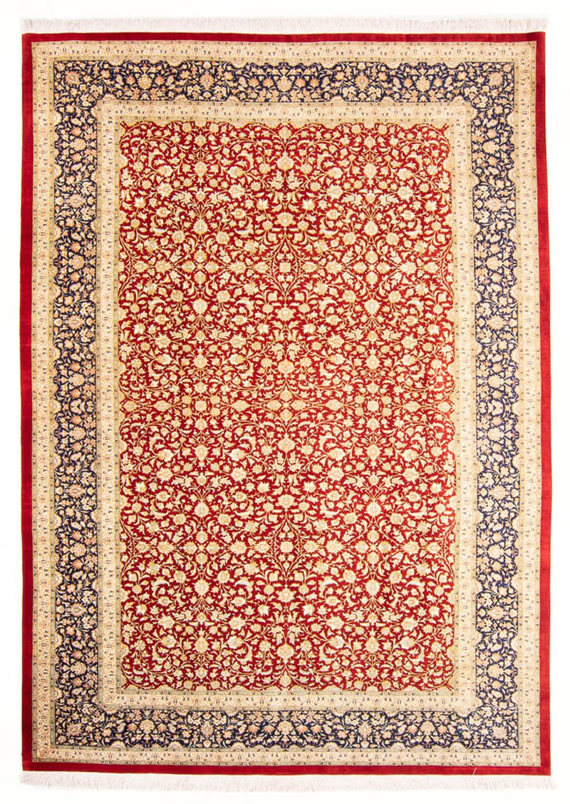 Alfombra de seda - Ghom Seda - Prima - 294 x 197 cm - rojo