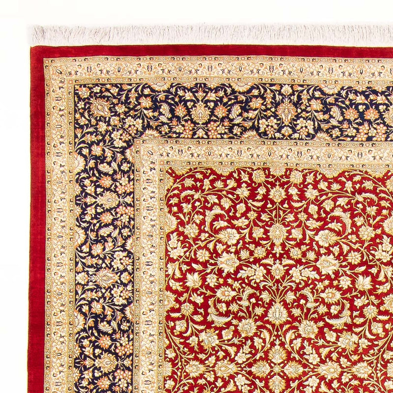 Alfombra de seda - Ghom Seda - Prima - 294 x 197 cm - rojo
