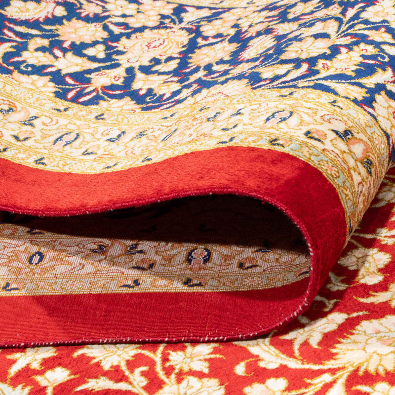 Alfombra de seda - Ghom Seda - Prima - 294 x 197 cm - rojo