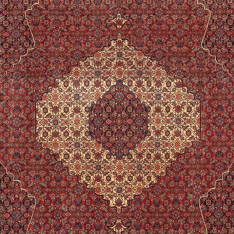 Alfombra Persa - Tabriz - Real - 290 x 202 cm - rojo oscuro