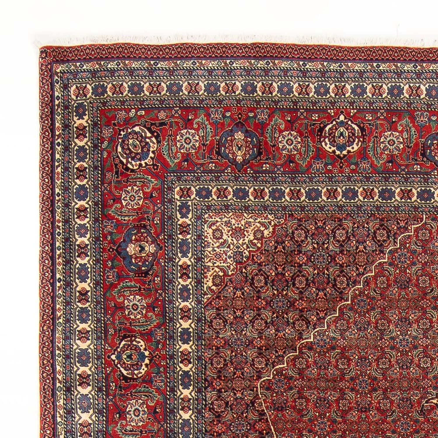 Alfombra Persa - Tabriz - Real - 290 x 202 cm - rojo oscuro