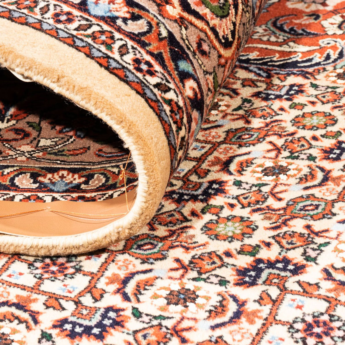 Alfombra persa - Bidjar - 231 x 178 cm - beige