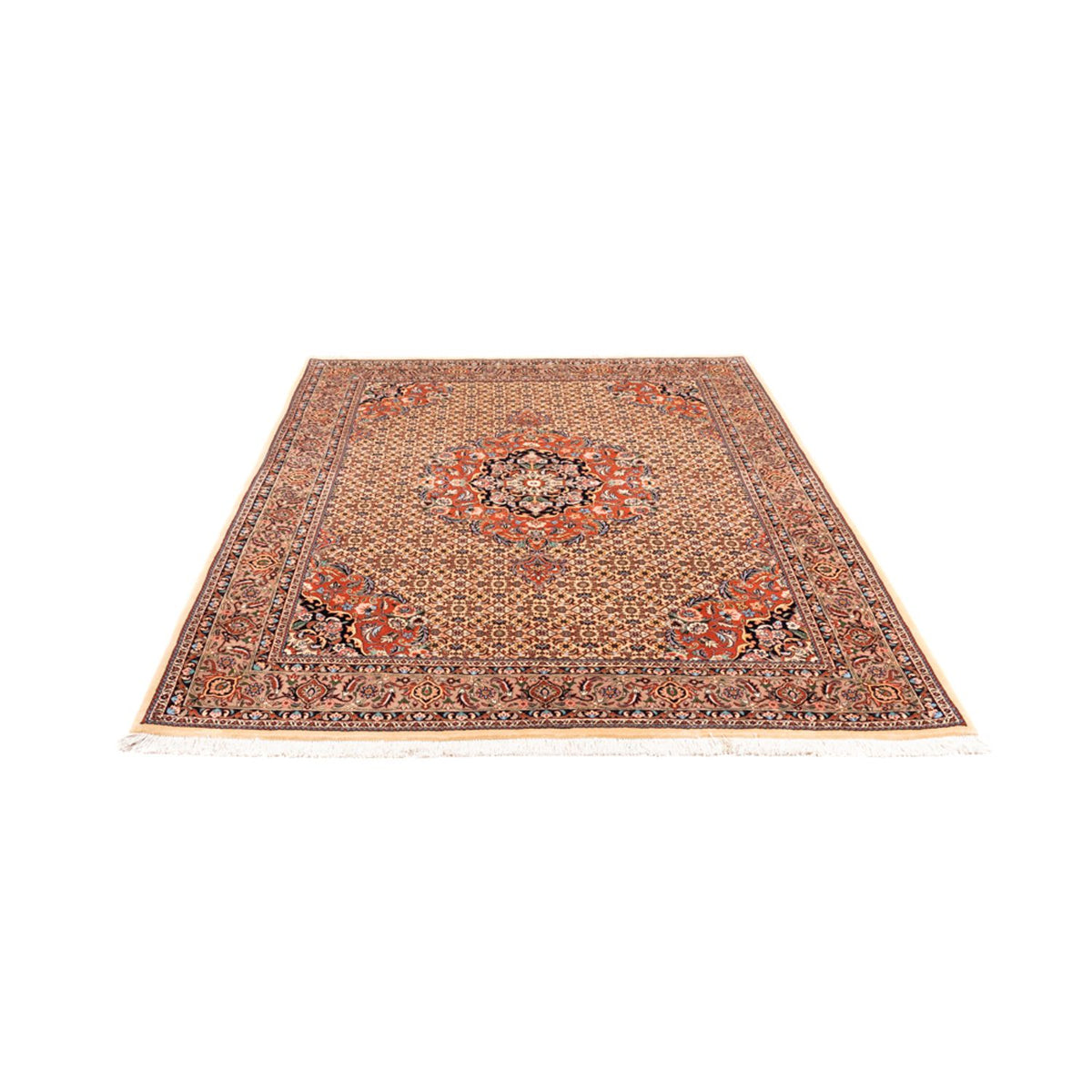 Alfombra persa - Bidjar - 231 x 178 cm - beige