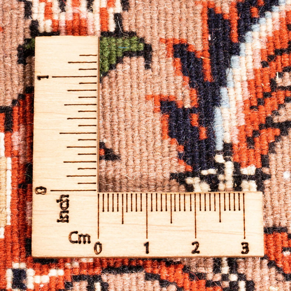 Alfombra persa - Bidjar - 231 x 178 cm - beige