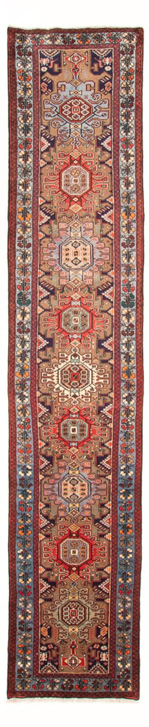Alfombra de pasillo Alfombra persa - Nómada - 392 x 83 cm - multicolor