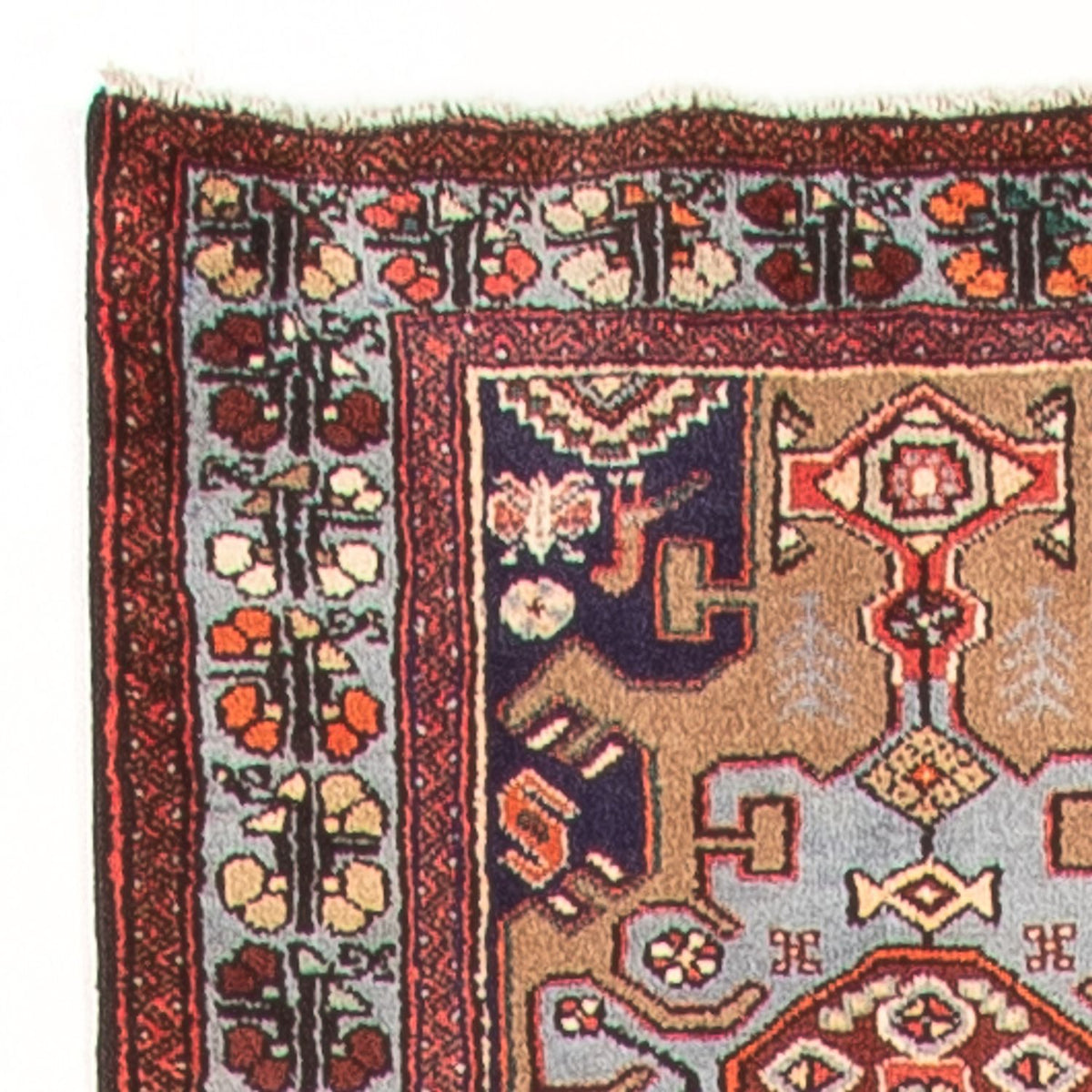 Qaraja Alfombra 83x392cm - Alfombra persa