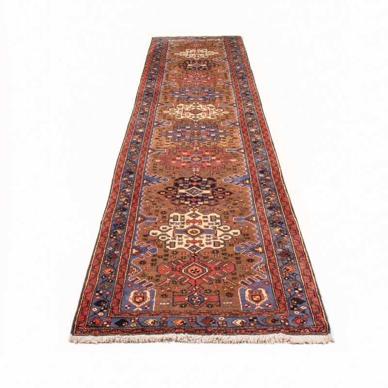Alfombra de pasillo Alfombra persa - Nómada - 407 x 100 cm - multicolor