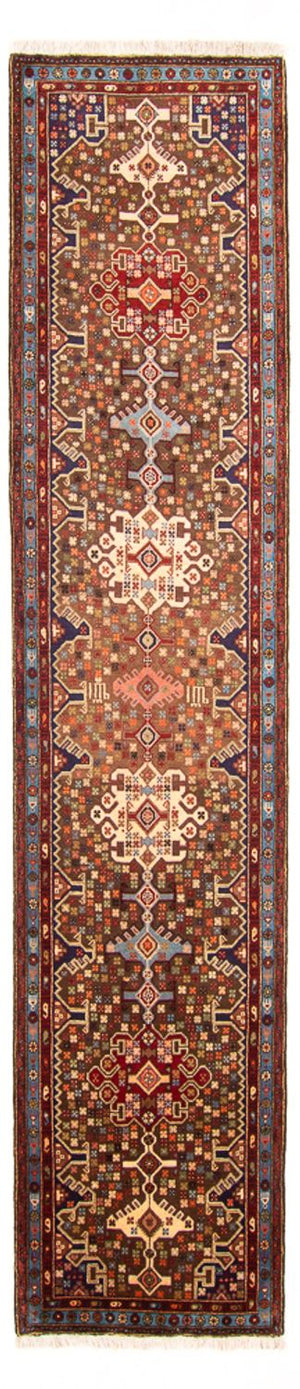 Alfombra de pasillo Alfombra persa - Nómada - 385 x 100 cm - multicolor