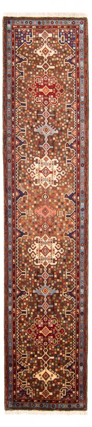 Alfombra de pasillo Alfombra persa - Nómada - 385 x 100 cm - multicolor