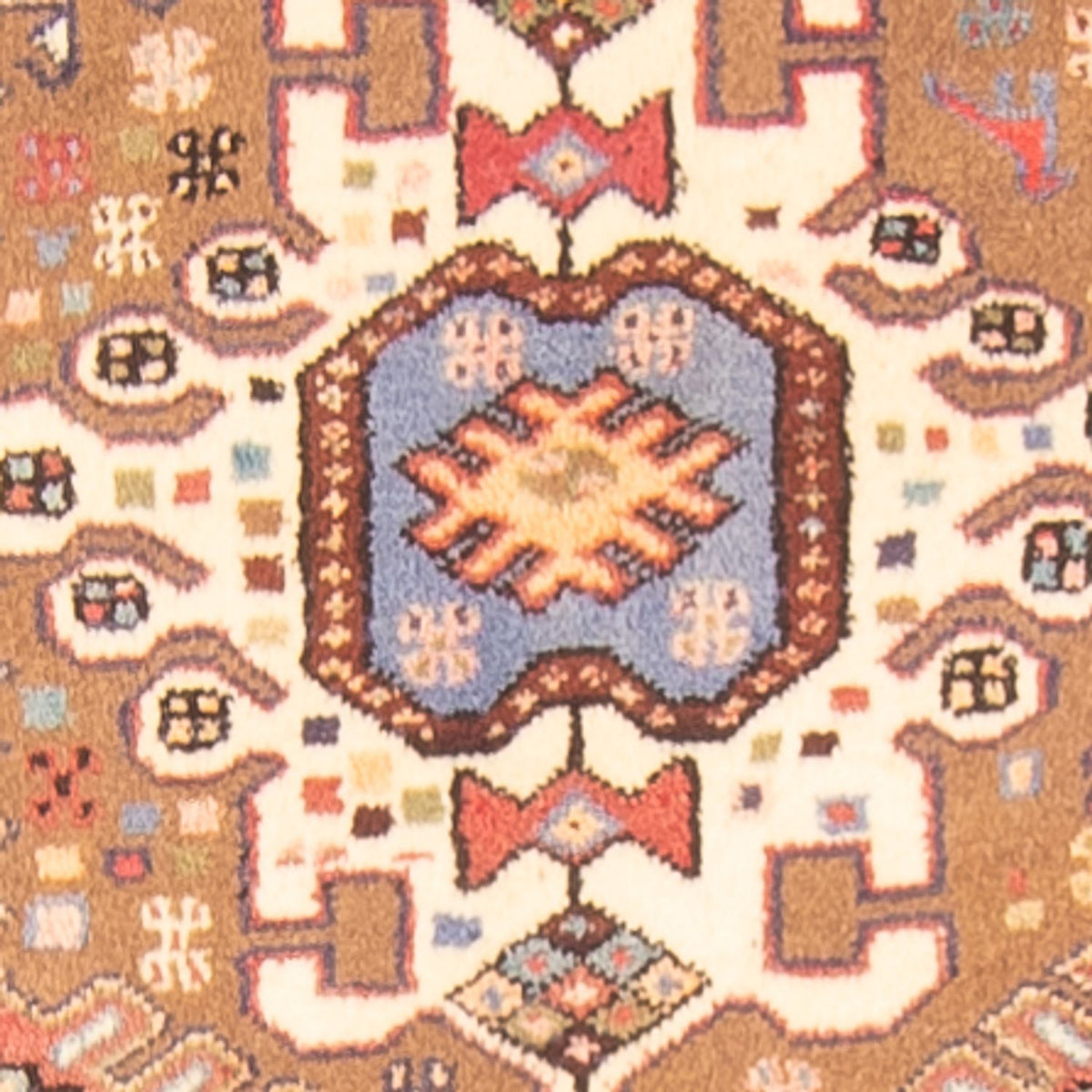 Alfombra de pasillo Alfombra persa - Nómada - 372 x 95 cm - rojo