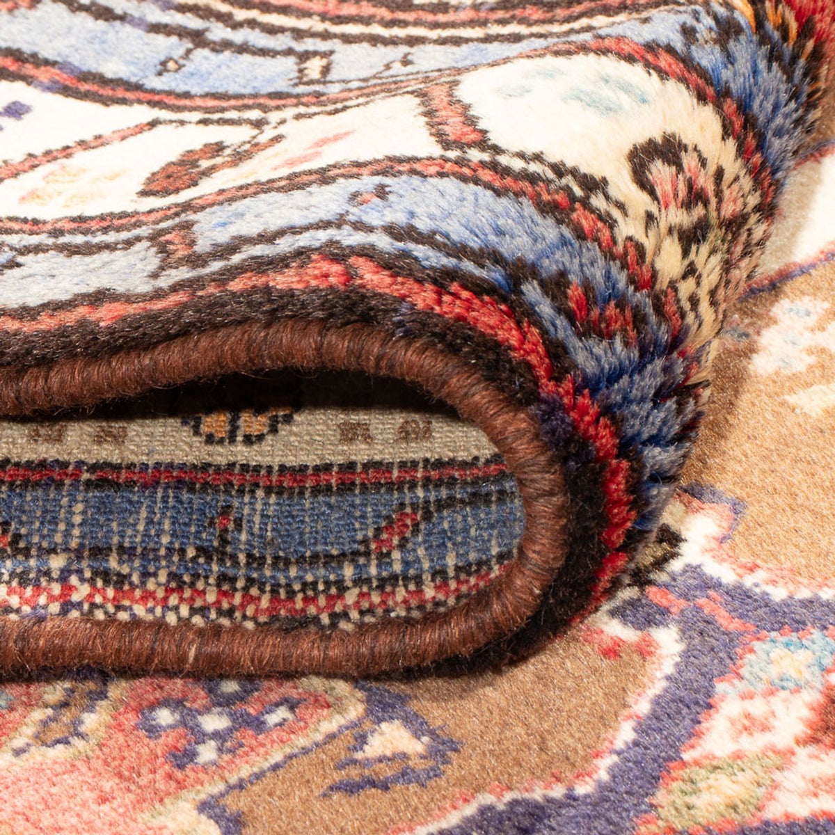 Alfombra de pasillo Alfombra persa - Nómada - 372 x 95 cm - rojo