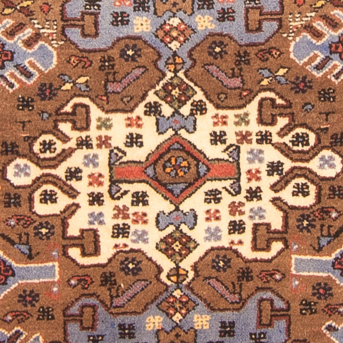 Alfombra de pasillo Alfombra persa - Nómada - 390 x 100 cm - multicolor