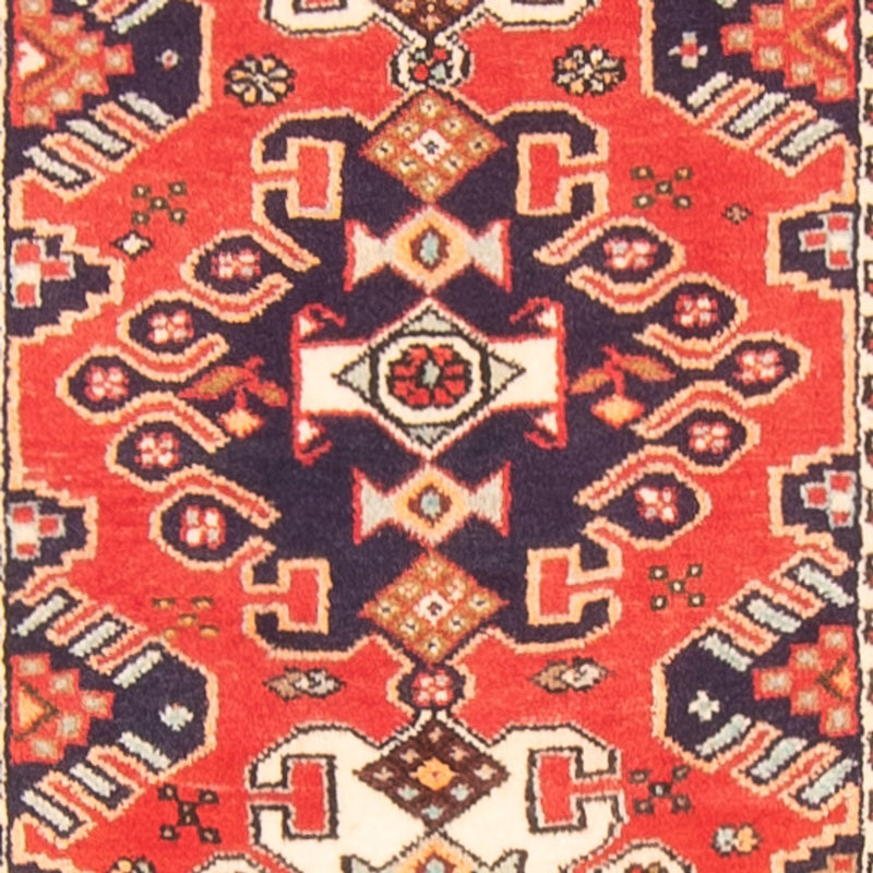 Alfombra de pasillo Alfombra persa - Nómada - 395 x 80 cm - rojo