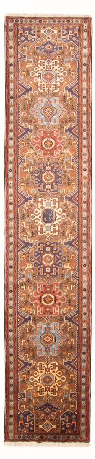 Alfombra de pasillo Alfombra persa - Nómada - 395 x 92 cm - multicolor